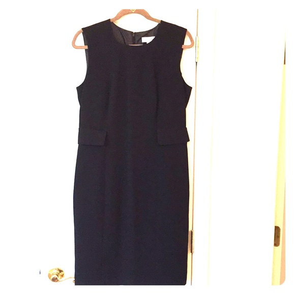 Calvin Klein Dresses & Skirts - Calvin Klein black sheath dress, Sz 12
